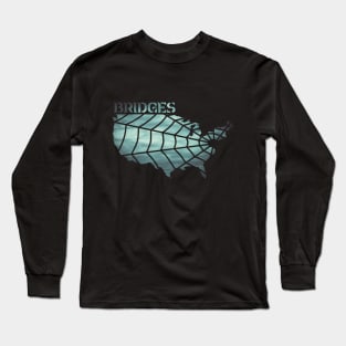 Death Stranding 'Bridges' logo Long Sleeve T-Shirt